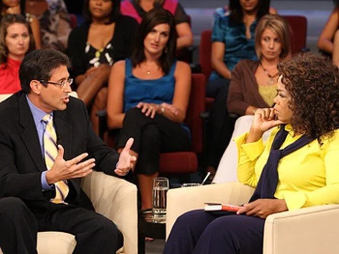M. Gary Neuman with Oprah Winfrey on The Oprah Winfrey Show